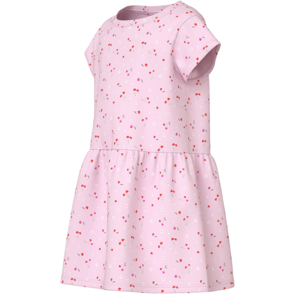 Køb Name It Cradle Pink Heart Cherries Nmfvilinse Capsl Kjole