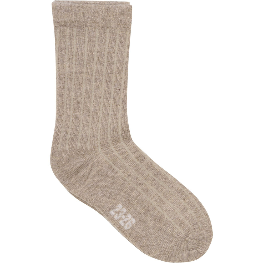 Køb Minymo Silver Mink Melange Uld Strømper Rib 3-pak