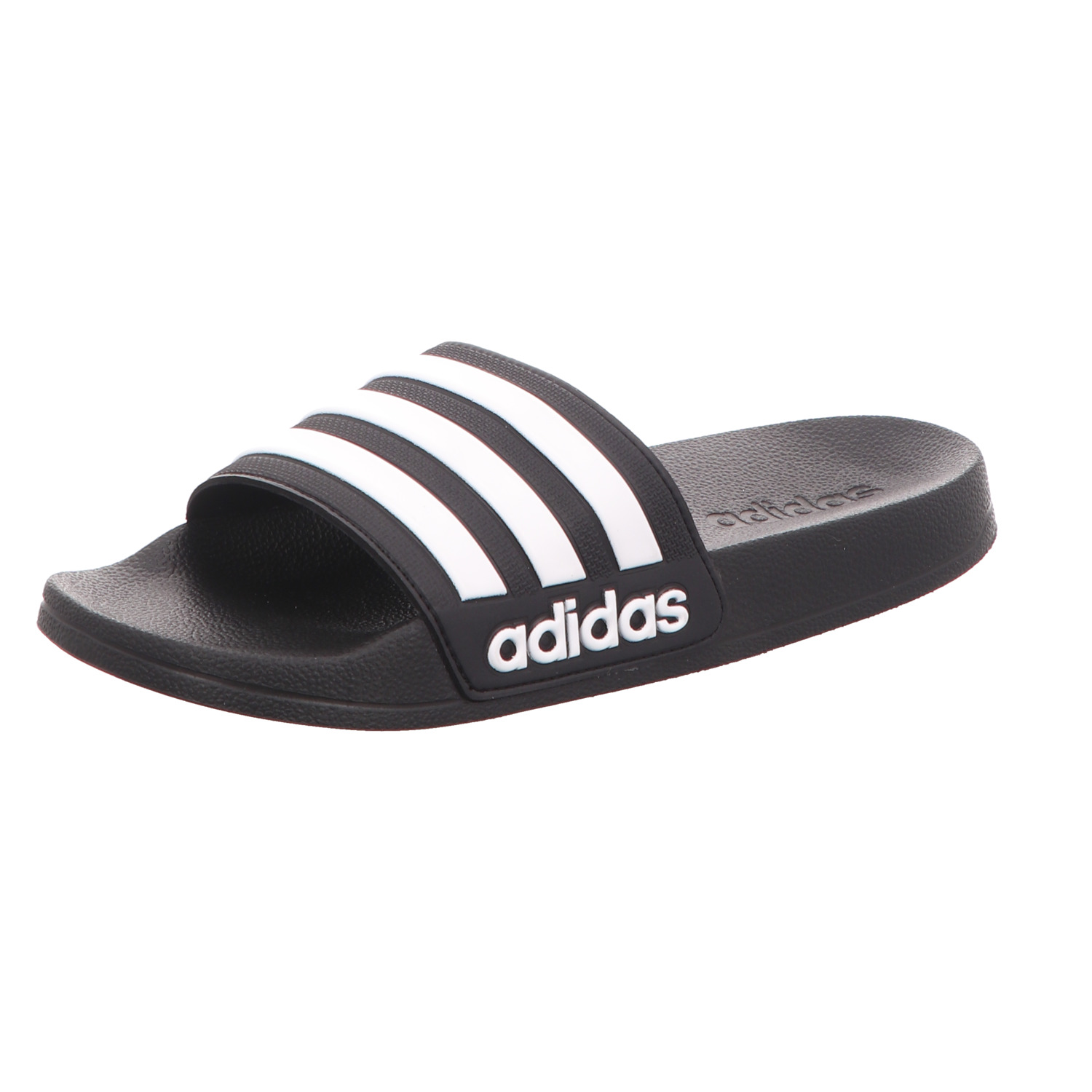 adidas Kinder-Badepantolette Adilette Shower K schwarz