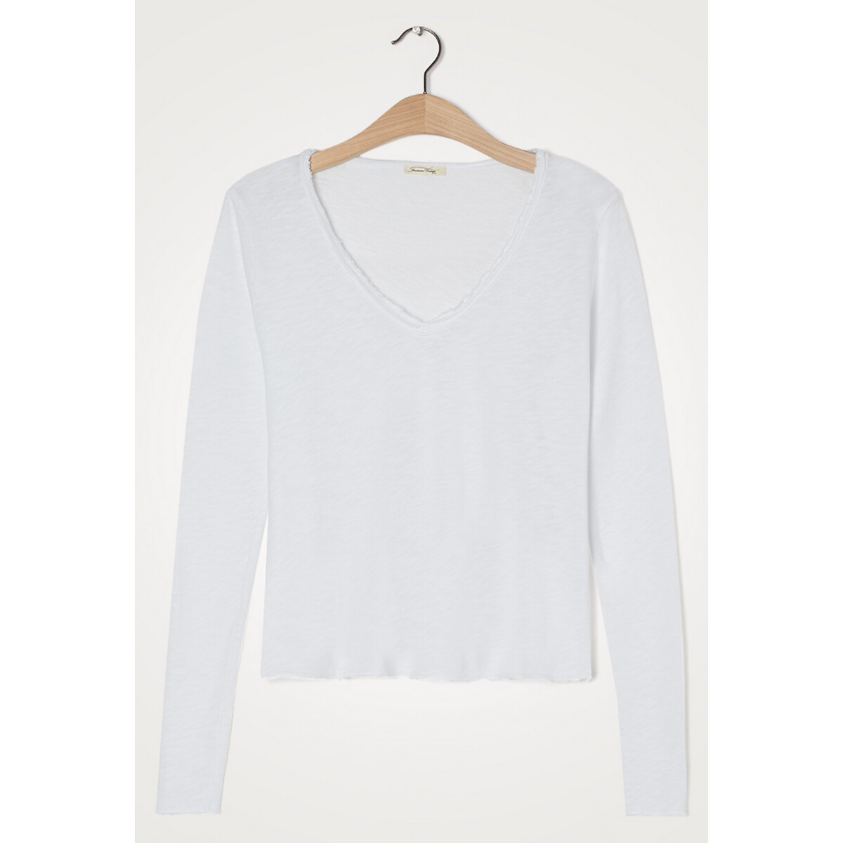 AMERICAN VINTAGE<br>Camiseta Sonoma com decote em V e mangas compridas