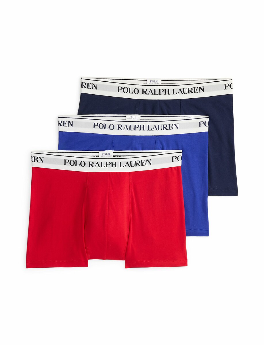 POLO RALPH LAUREN<br>Conjunto de 3 cuecas boxer