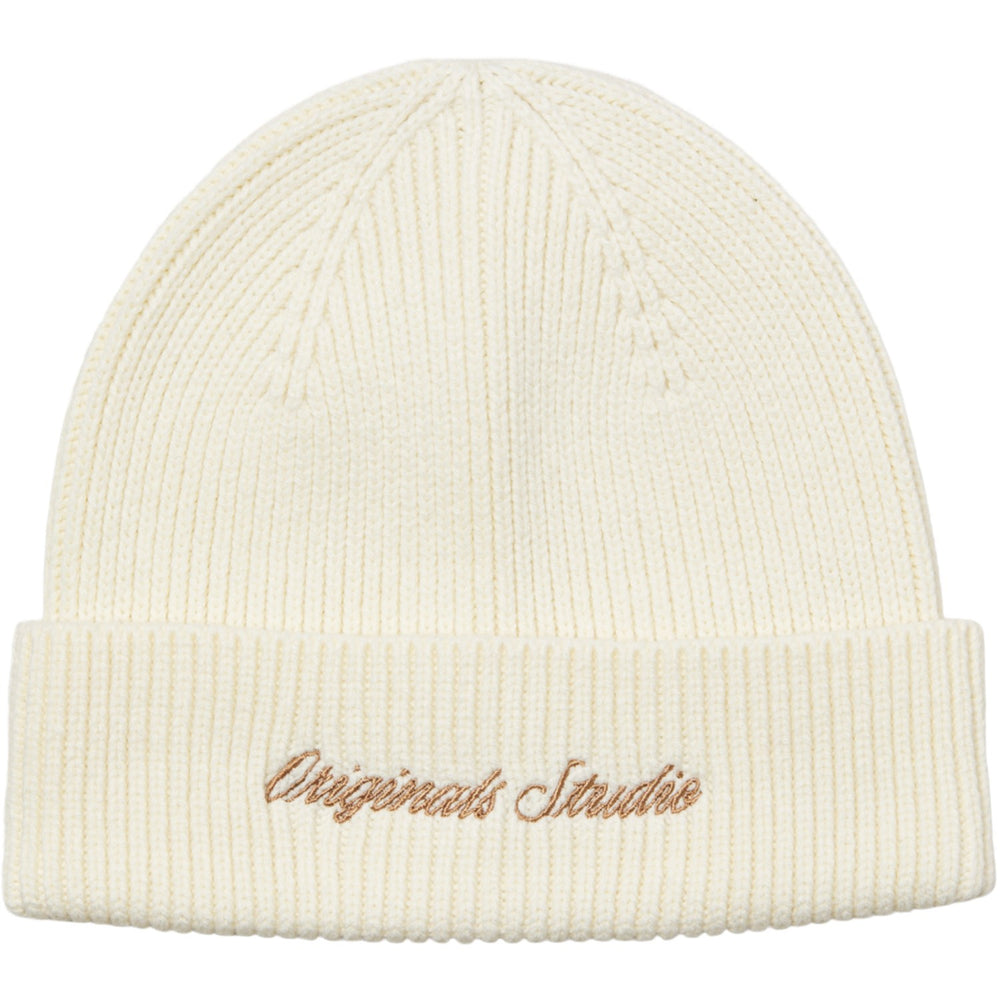 Køb Jack & Jones Junior Antique White Jacnorrebro Beanie Jnr