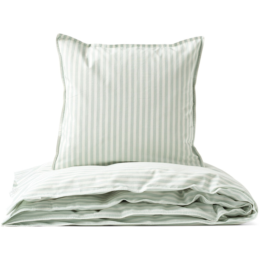 Køb Studio Feder Soft Mint Stripe Sengetøj Percale