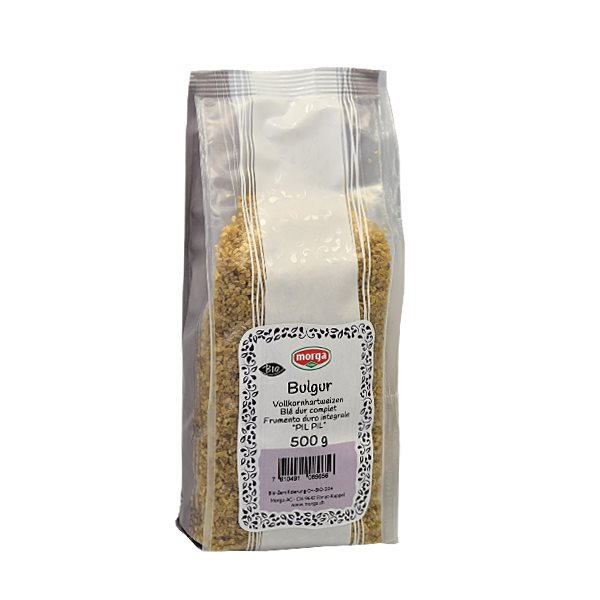 MORGA Bulgur<br>500 g, Beutel, Bio
