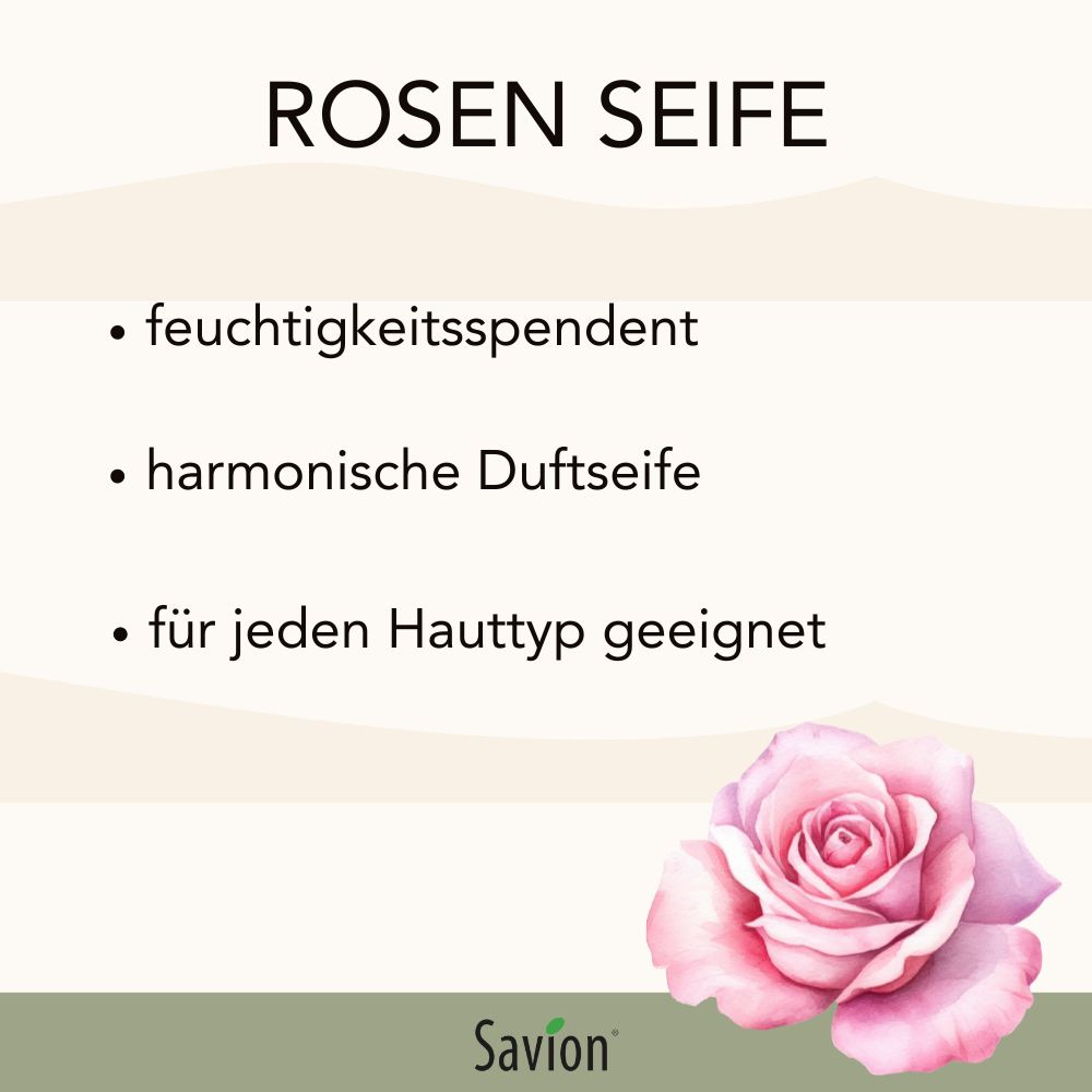 Savion Rosenöl Körperseife