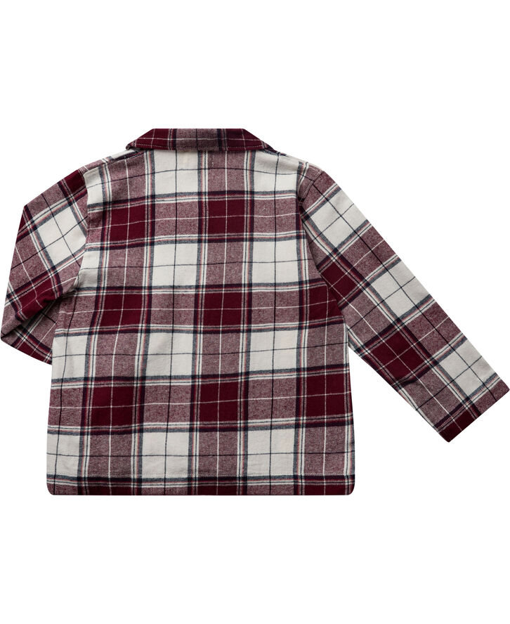 Magasin du Nord Collection Charlie 1 G   2 G Cabernet check