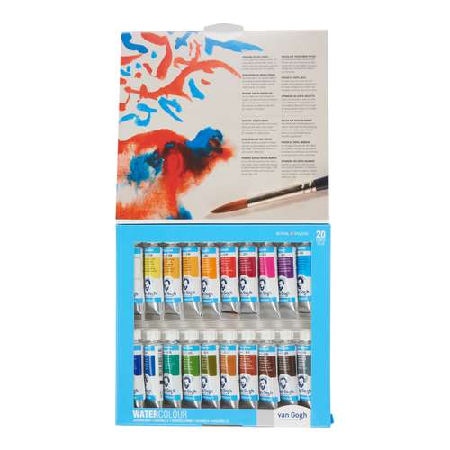 Van Gogh Aquarellfarben-Set, 20 x 10-ml-Tuben