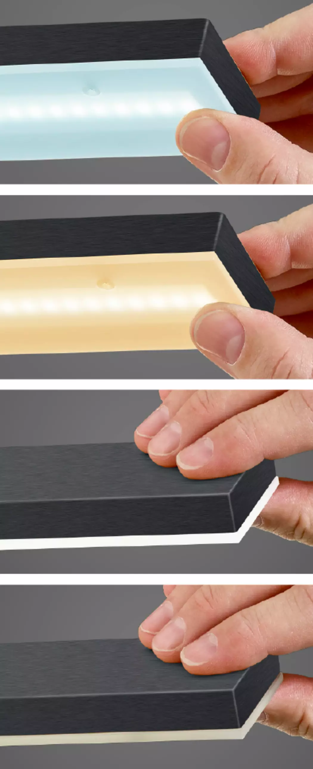 LED-Pendelleuchte Baseline
