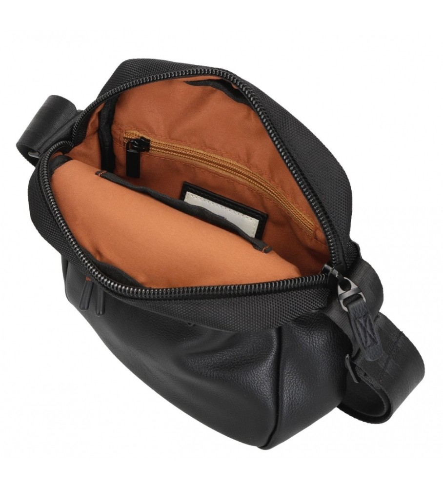 Bolsa de ombro preta Pepe Jeans Egham