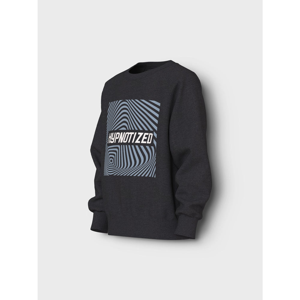 Køb Name It Black Hypnotized Nkmvion Ls Nreg Sweat Unb
