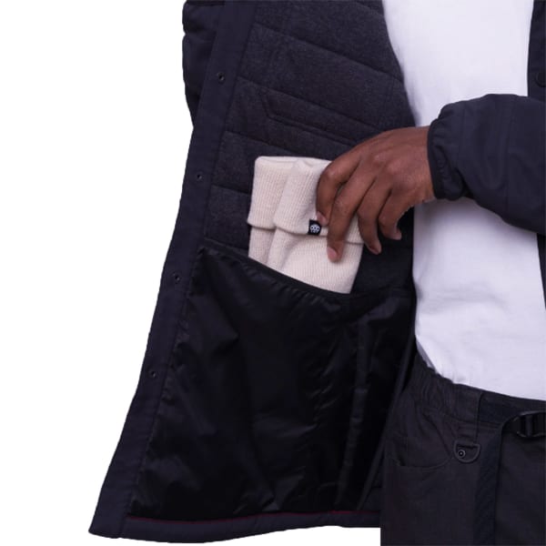 Veste 686 MENS THERMALDRY SNAP-UP SHIRT BLACK