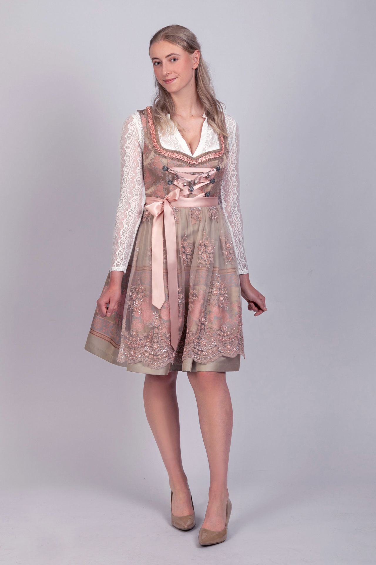 Mini Dirndl 2-teilig Rosalie