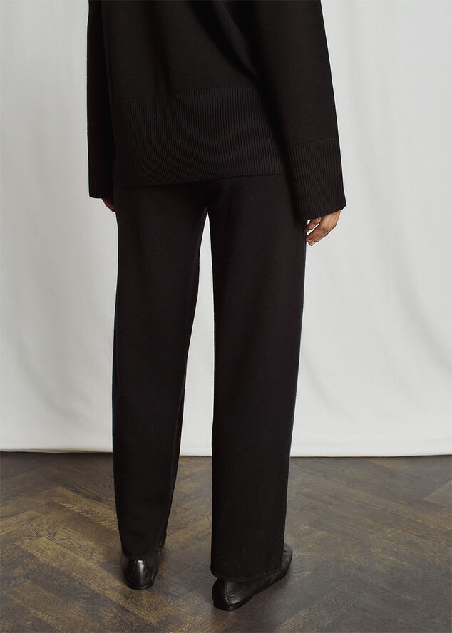 Bruun & Stengade BS Scarlett Pants - Merino Wool Blend Black
