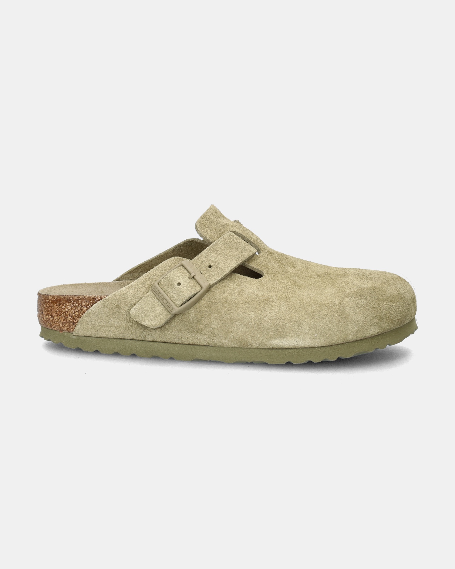 Birkenstock Boston Clog Instapschoenen  - bruin