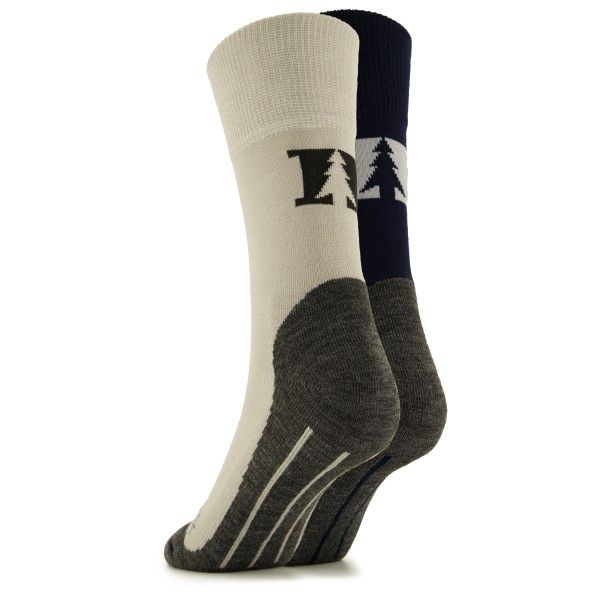 Heber Peak - EvergreenHe. Hiking Crew Socks 2-Pack - Chaussettes de randonnée