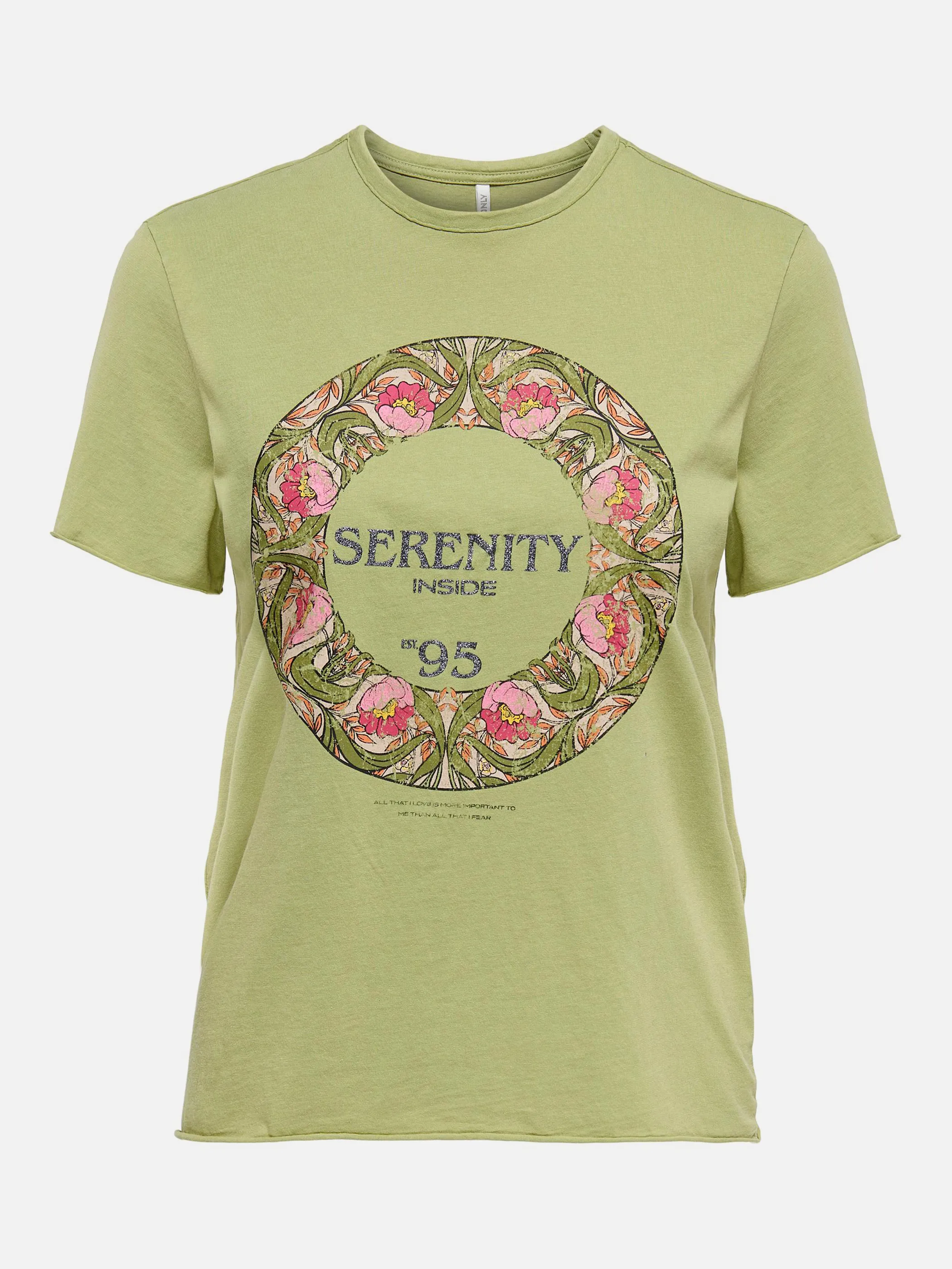 Only ONLLUCY REG S/S FLOWE T-Shirt