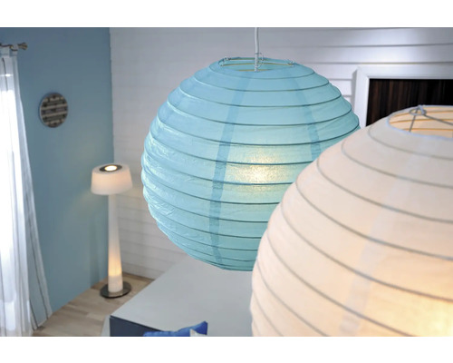 Rijstpapier lampenkap Ø 60 cm Japanse ballon wit zonder fitting + ophanging
