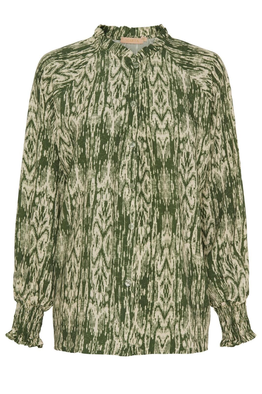 Marta Du Chateau Mdcpalma Shirt 4189 leo military