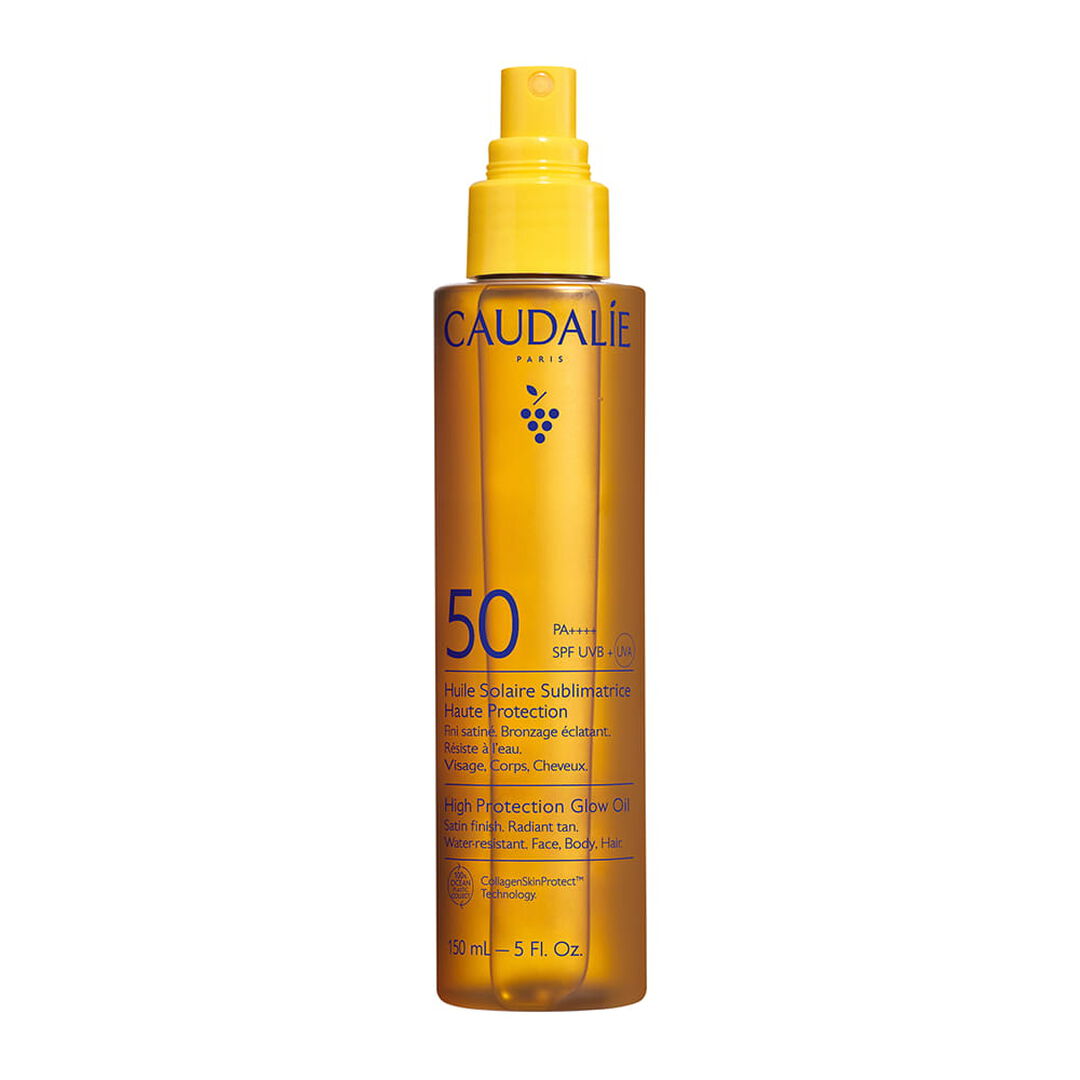 CAUDALIE  Vinosun Óleo Solar Sublimador de Proteção Elevada FPS50 - 150ml