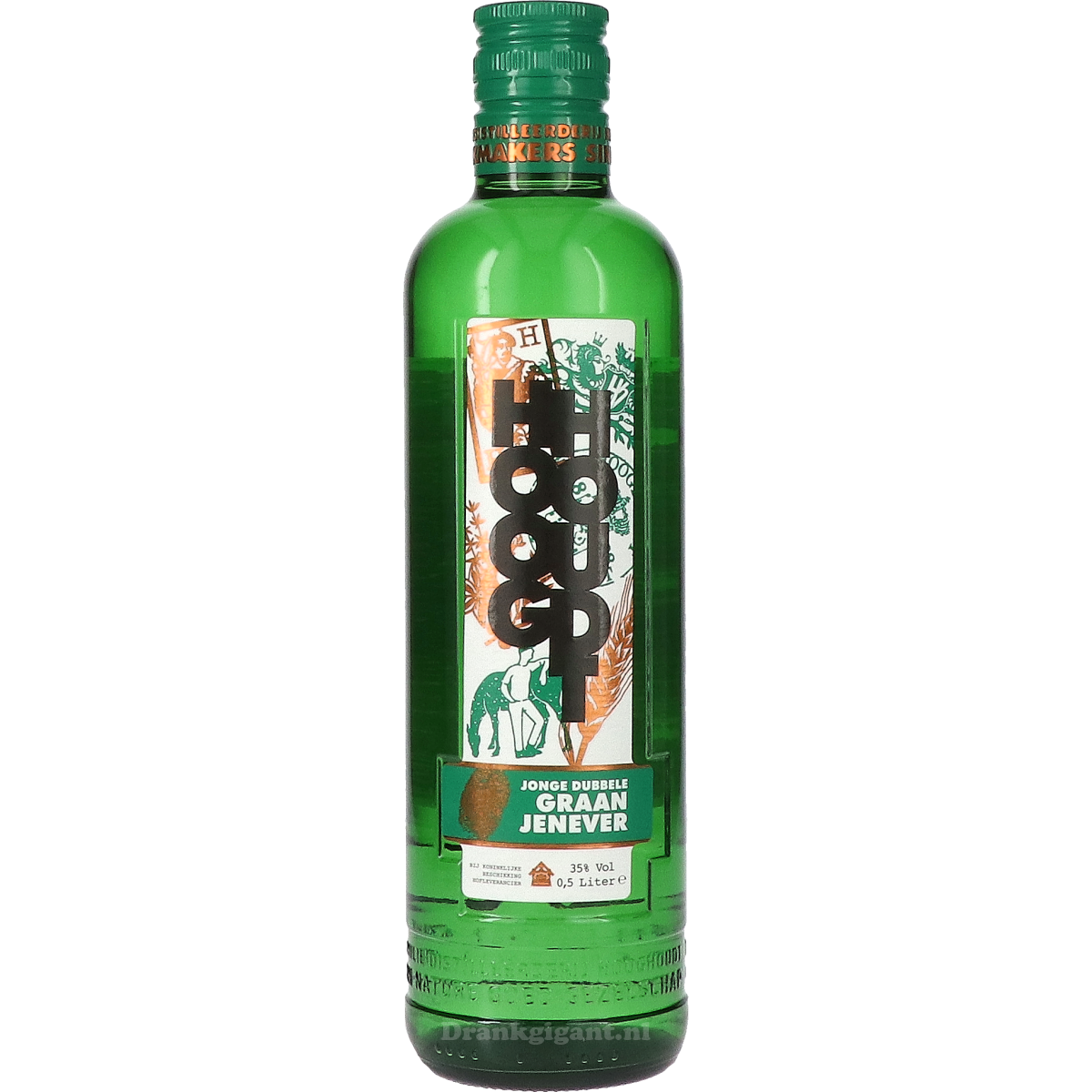 Hooghoudt Jonge Dubbele Graanjenever 50 cl