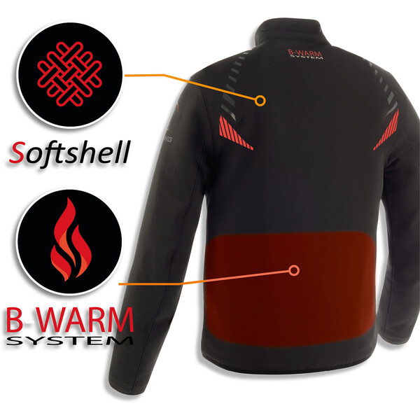 Bering - Blouson chauffant Warmor Noir