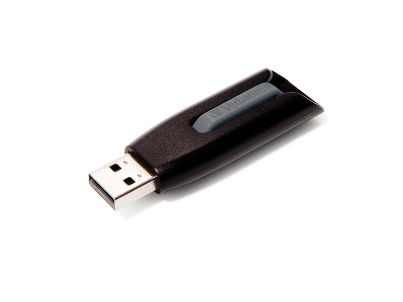 Verbatim USB-Stick Store 'n' Go V3 256 GB 256 GB USB 3.0 Stick mit Schieber-Design für schnelle Datenübertragung