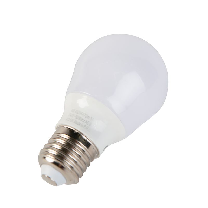 E27 LED lamp A60 mat 4,9W 470 lm 4000K