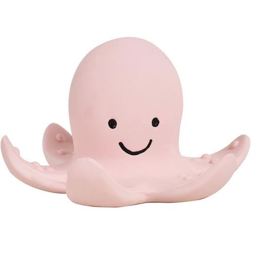 Tikiri bijt- & badspeelgoed met rammelaar octopus