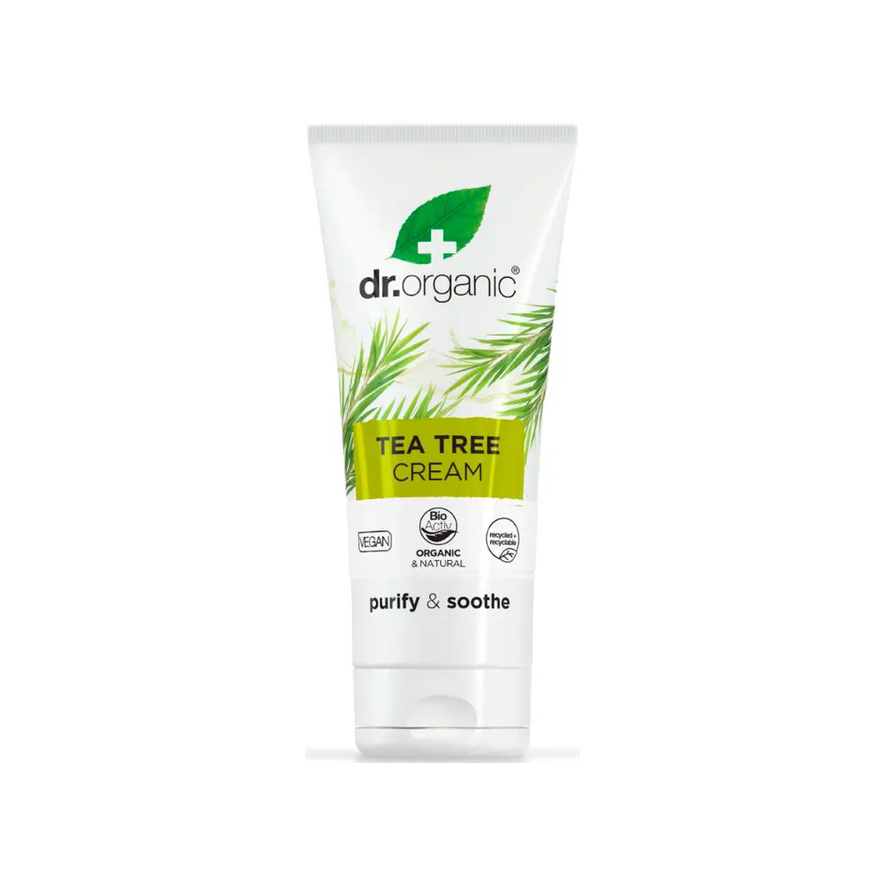 Dr. Organic Tea Tree Antiseptic Cream - 50 ml