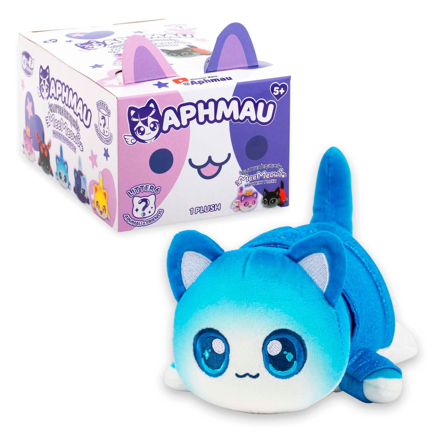 Aphmau & Friends6 Verrassing Meemeow Knuffel Pluche, 15cm