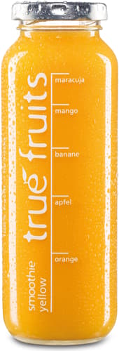 True fruits Smoothie yellow