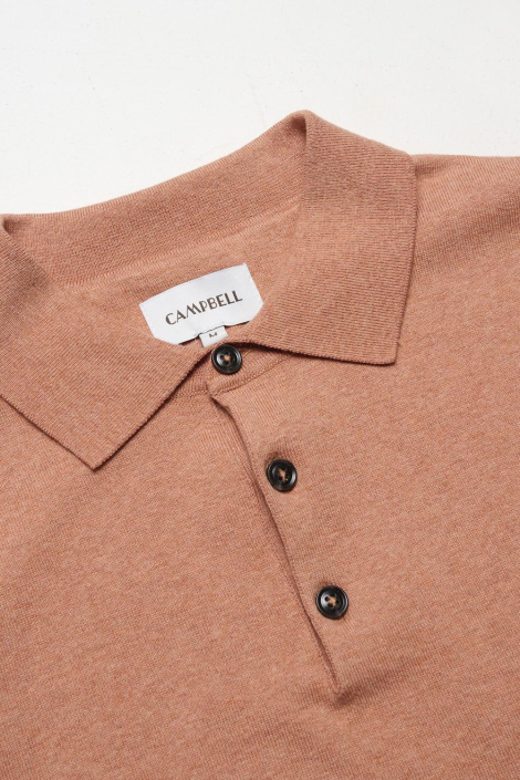Campbell oranje heren polo