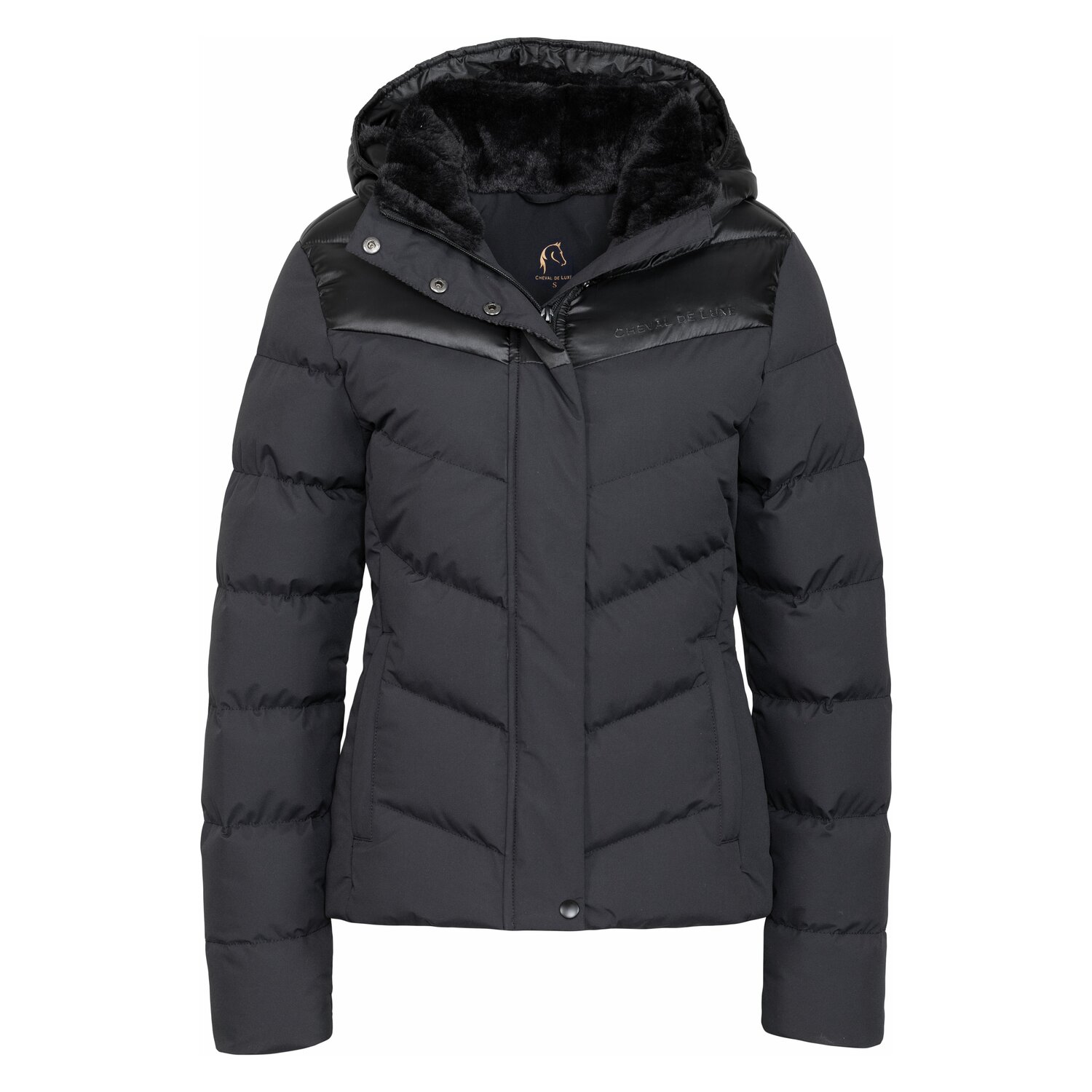 Cheval de Luxe Steppjacke Limoges - black - XXL