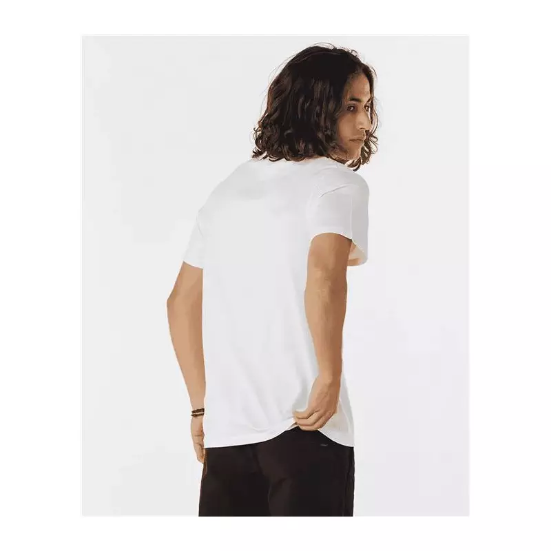 Teeshirt RIPCURL Down The Line Stripe S/S Tee Bone