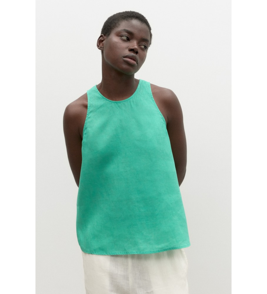 Camisa ECOALF Turquesa Lolaalf