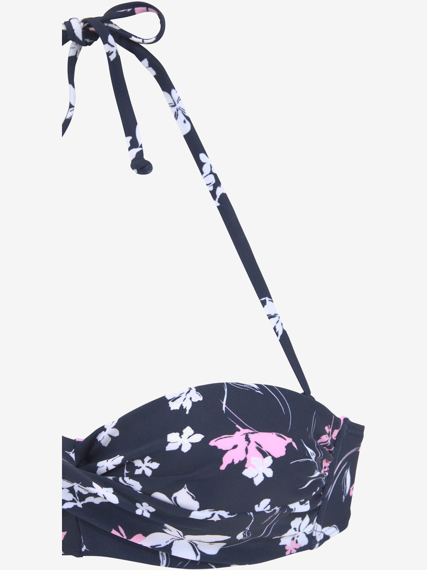 Maillot de bain bandeau à armatures superbe imprimé floral