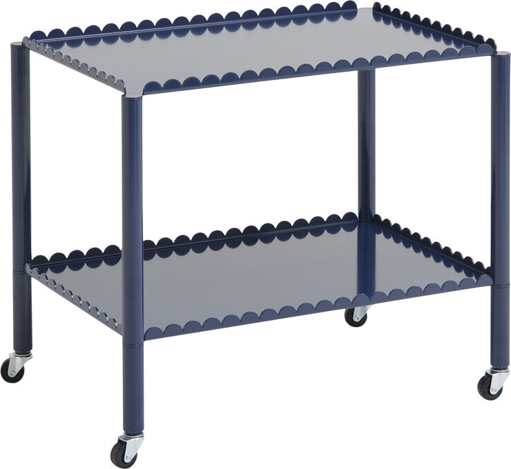 Hay Arcs Trolley Low-Steel blue