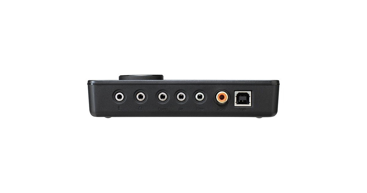 ASUSXonar U5 geluidskaart  (Zwart, USB 2.0, Retail)