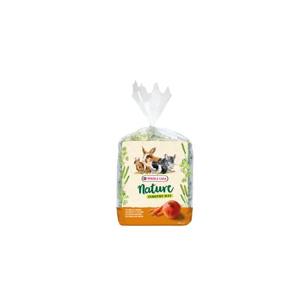 Versele Laga Nature Timothy Hay Cenoura e Abóbora 500g