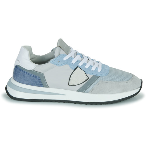 Philippe Model - TROPEZ 2.1 LOW MAN Gris / Azul