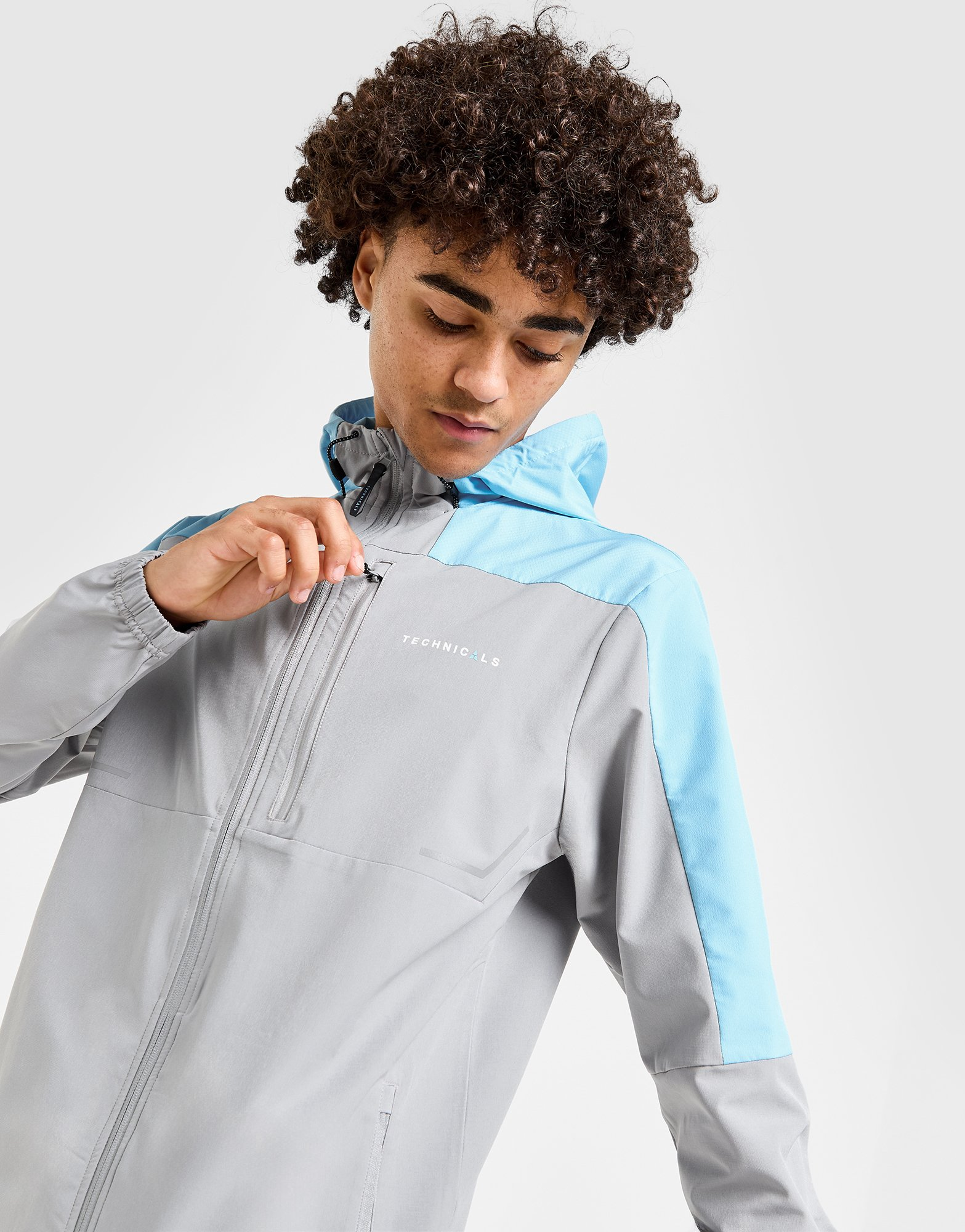 Technicals Sweat à Capuche Zippé Dacite Homme