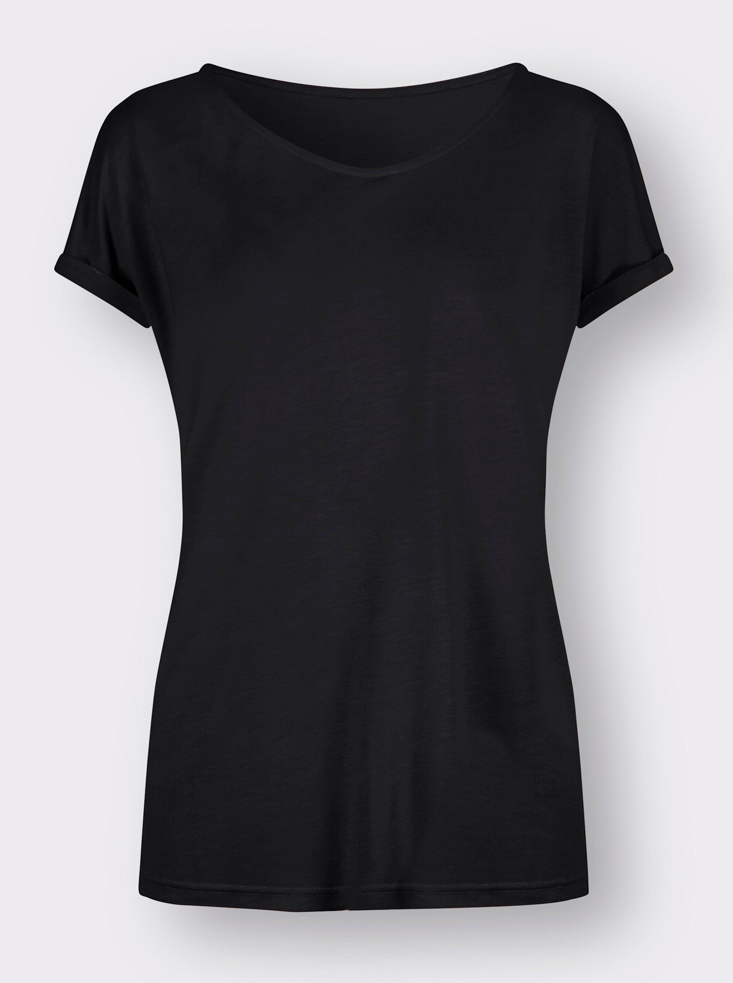 Shirt aus reiner Viskose