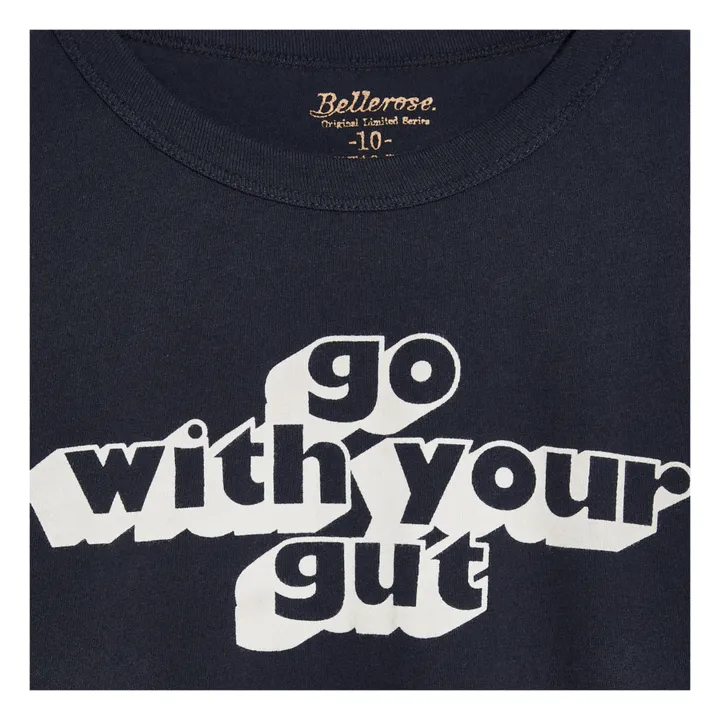 Bellerose T-shirt Go Milow | Bleu marine