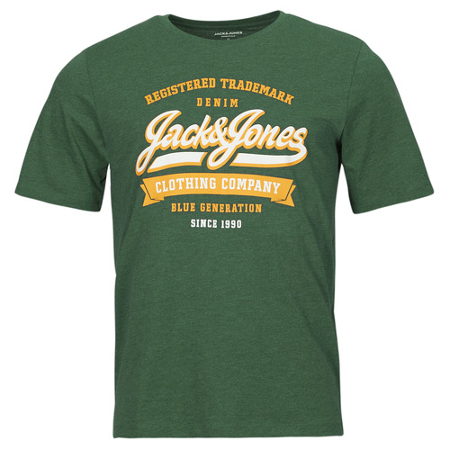 Jack & Jones - JJELOGO TEE SS O-NECK 2 COL SS24 SN - Vert