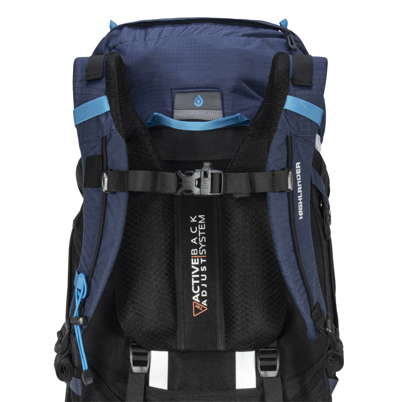 Highlander novar 60 + 5 rugzak - blue