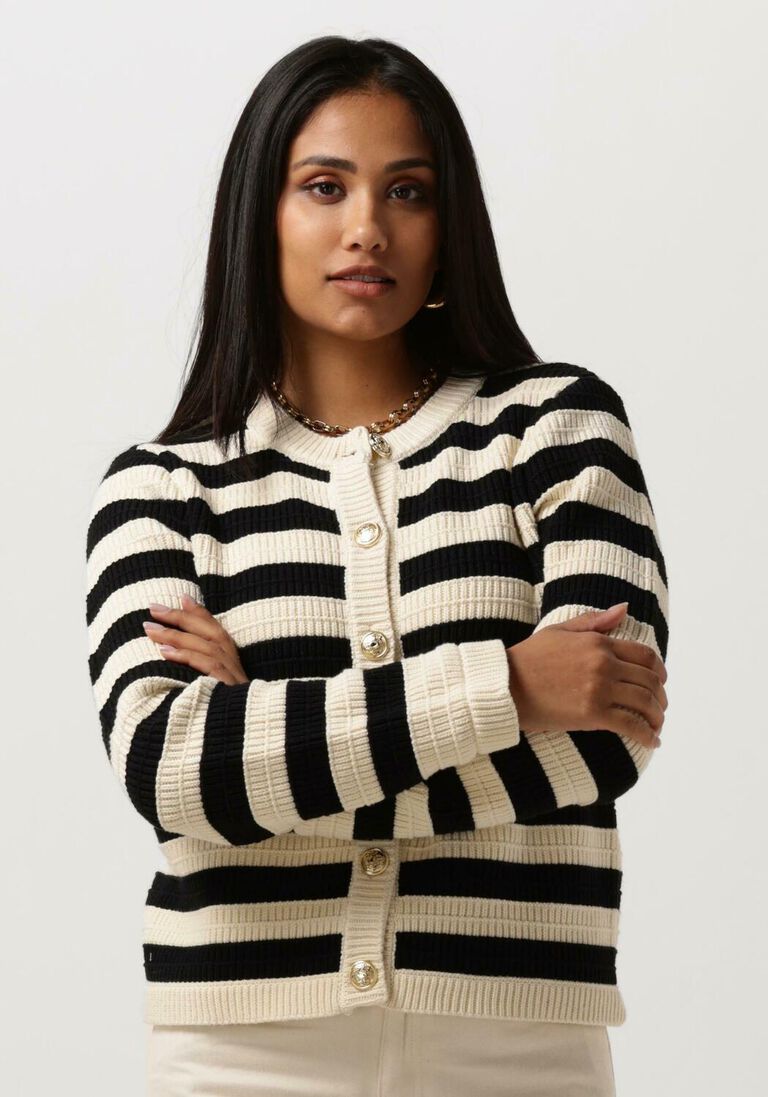 Y.A.S. beige y.a.s. vest yassirika ls knit cardigan