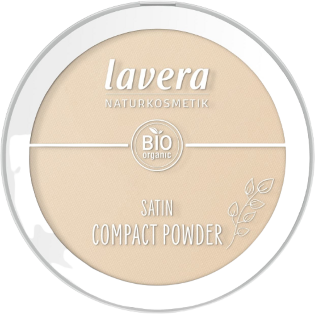 lavera  Satin Compact Powder, 02 Medium (9,50 g)