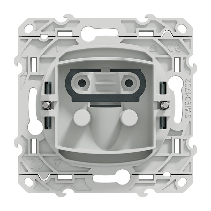 Sortie de câble à vis diamètre 6 à 12 mm² Odace recyclé Schneider Electric blanc