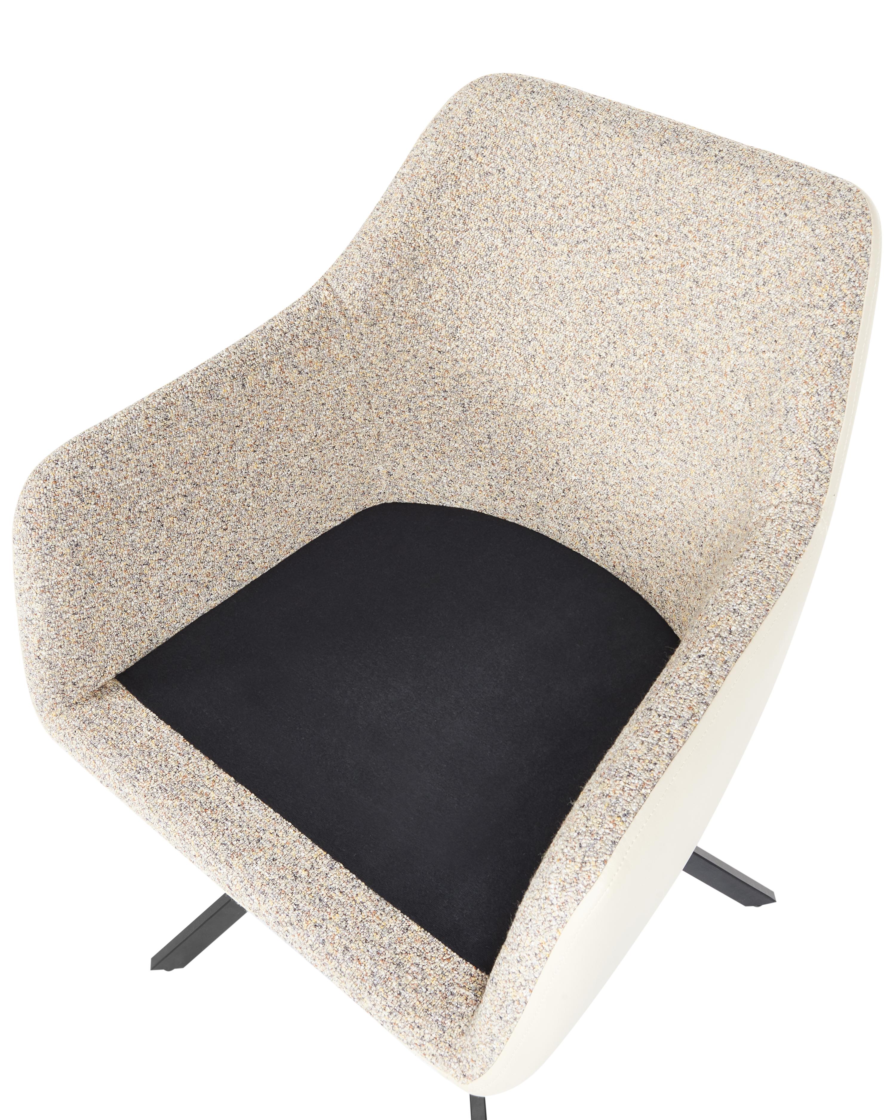 Set van 2 eetkamerstoelen LITHIA Taupe