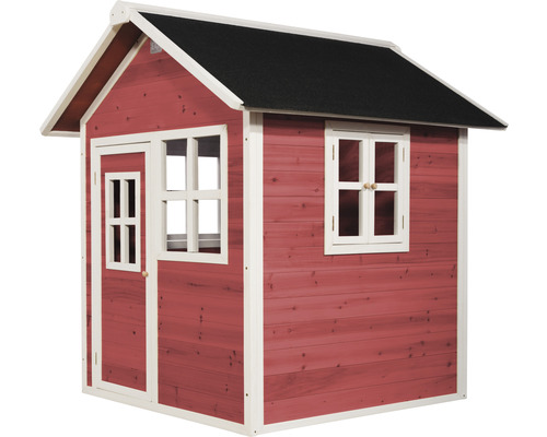 EXIT Loft 100 houten speelhuis, rood